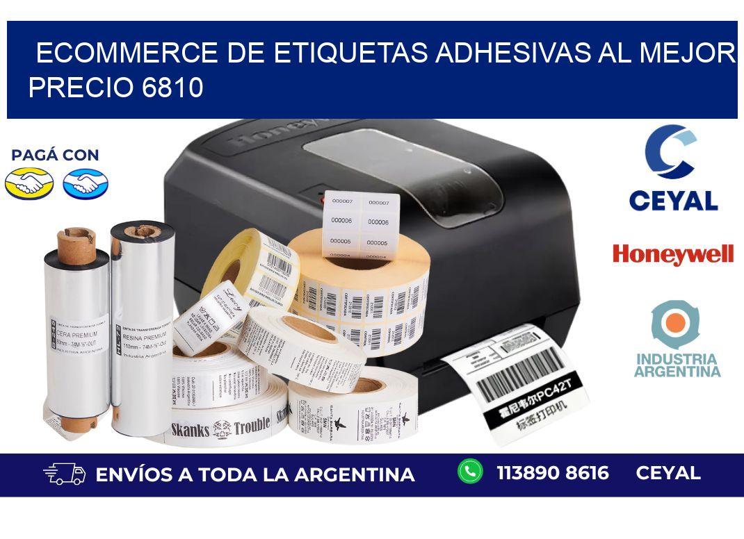 Ecommerce de Etiquetas Adhesivas al Mejor Precio 6810