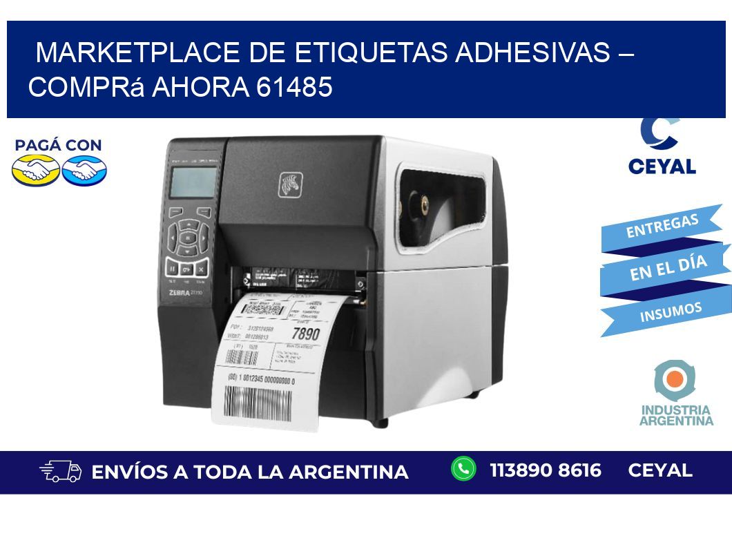 Marketplace de Etiquetas Adhesivas – Comprá Ahora 61485