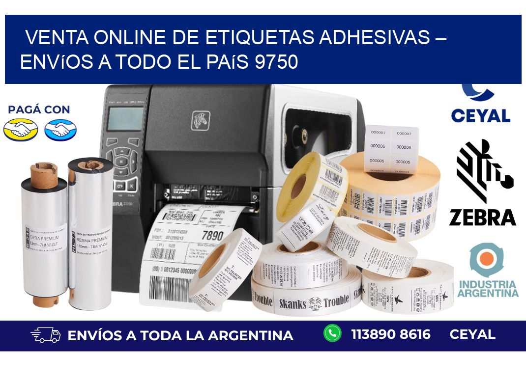 Venta Online de Etiquetas Adhesivas – Envíos a Todo el País 9750