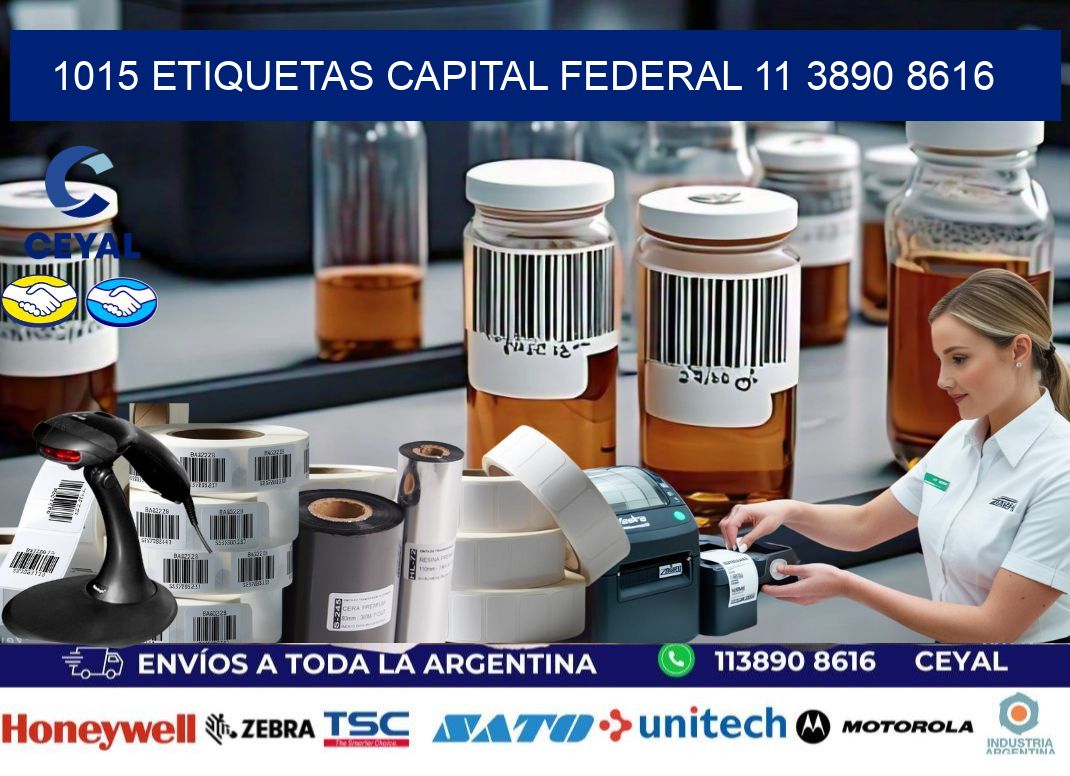 1015 ETIQUETAS CAPITAL FEDERAL 11 3890 8616