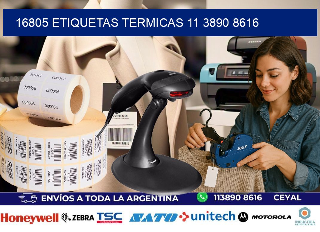 16805 ETIQUETAS TERMICAS 11 3890 8616