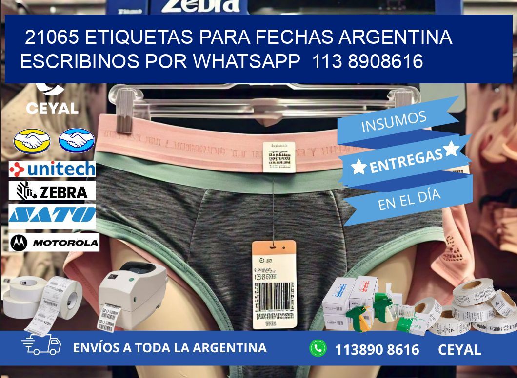 21065 ETIQUETAS PARA FECHAS ARGENTINA ESCRIBINOS POR WHATSAPP  113 8908616