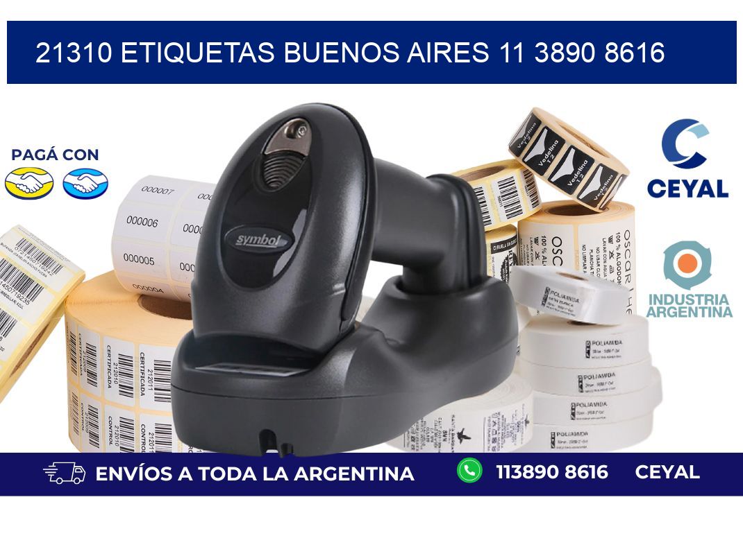21310 ETIQUETAS BUENOS AIRES 11 3890 8616