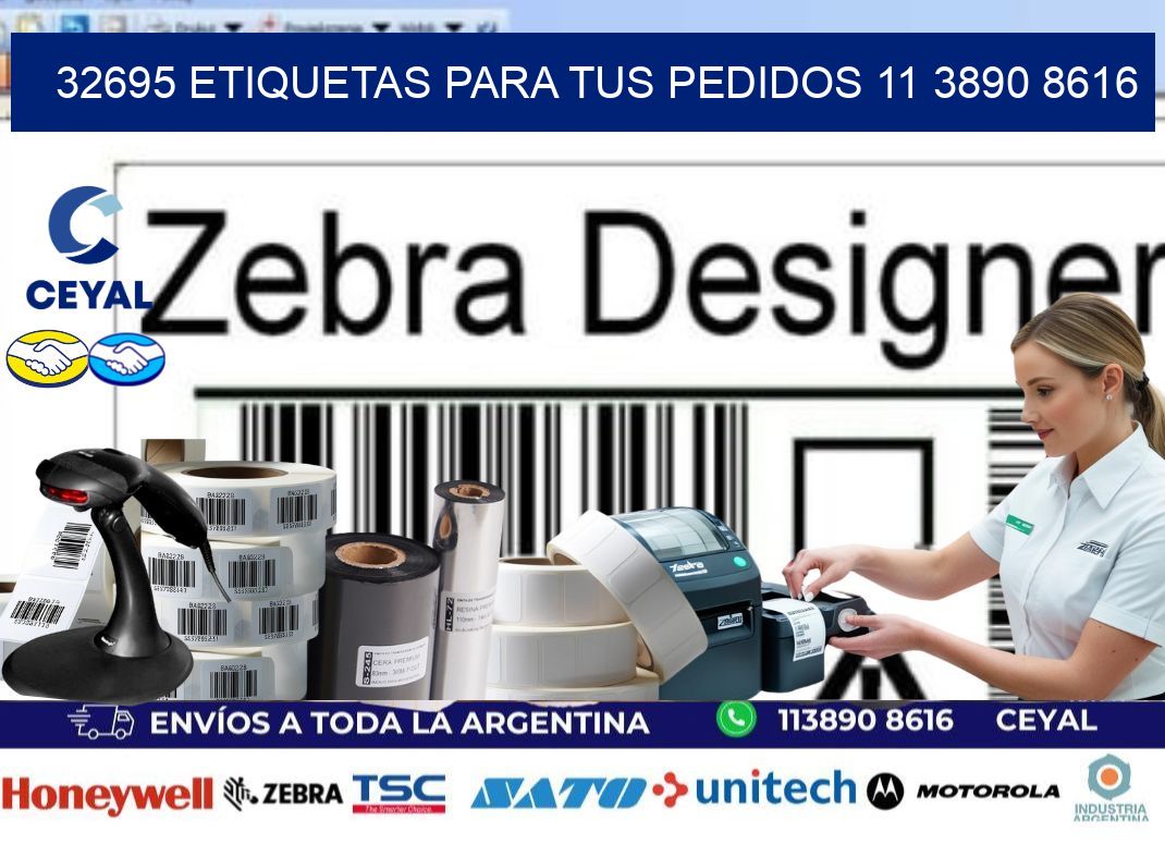 32695 ETIQUETAS PARA TUS PEDIDOS 11 3890 8616