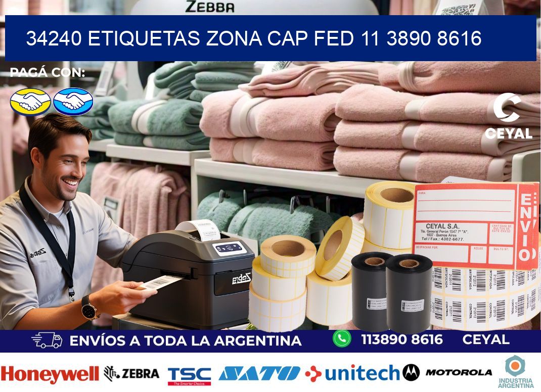 34240 ETIQUETAS ZONA CAP FED 11 3890 8616
