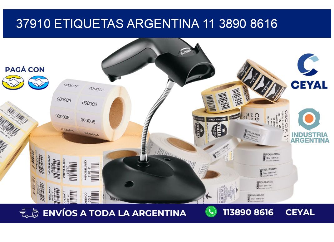 37910 ETIQUETAS ARGENTINA 11 3890 8616