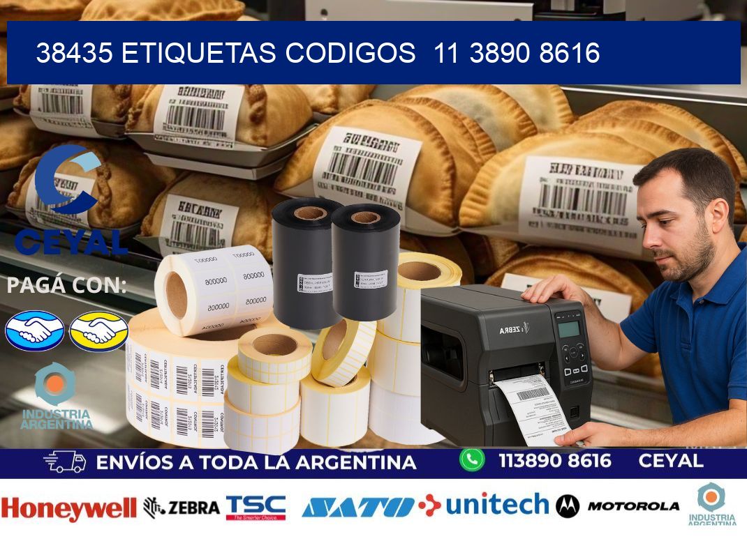 38435 ETIQUETAS CODIGOS  11 3890 8616