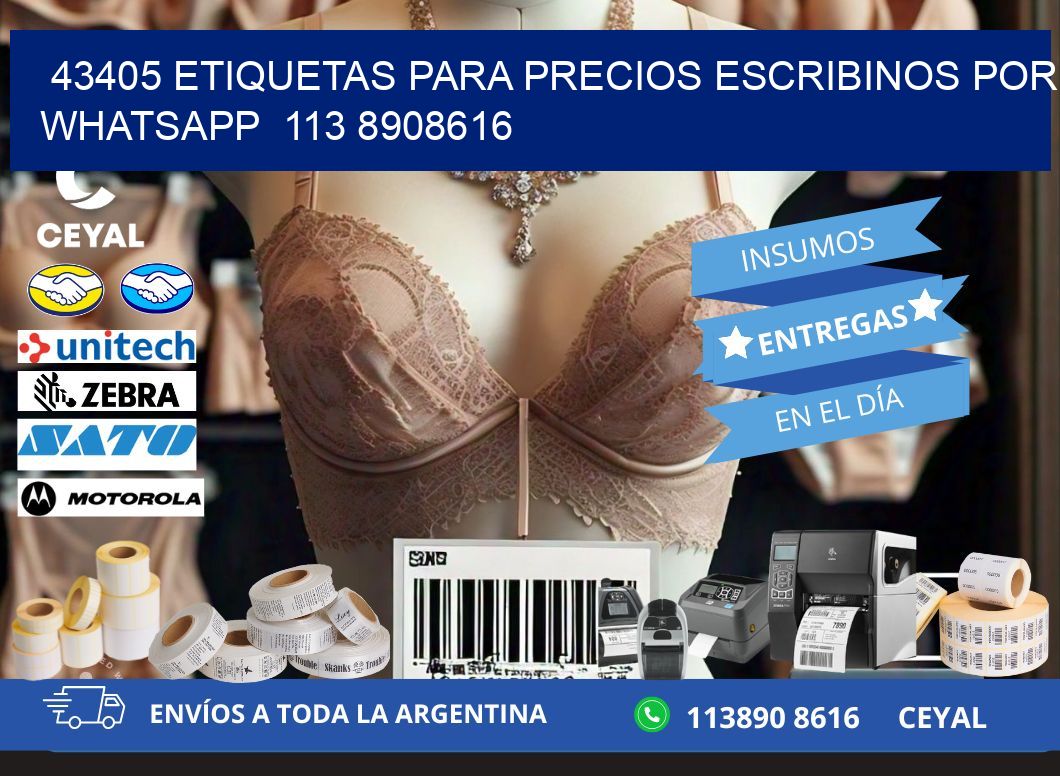 43405 ETIQUETAS PARA PRECIOS ESCRIBINOS POR WHATSAPP  113 8908616