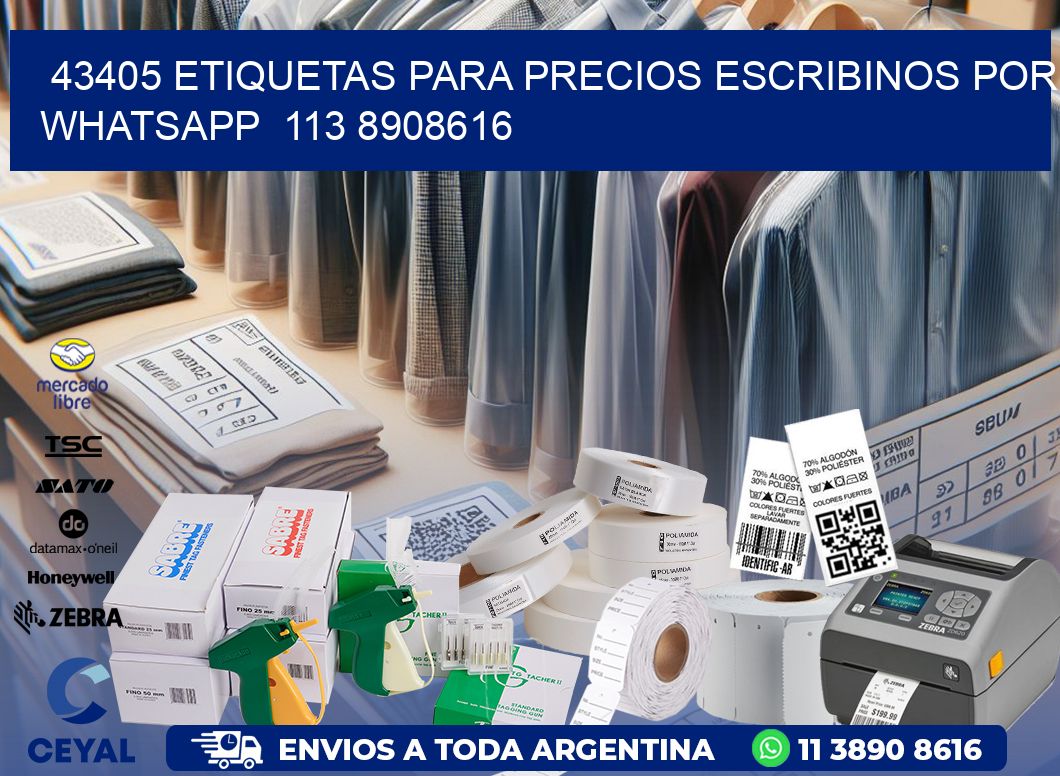 43405 ETIQUETAS PARA PRECIOS ESCRIBINOS POR WHATSAPP  113 8908616