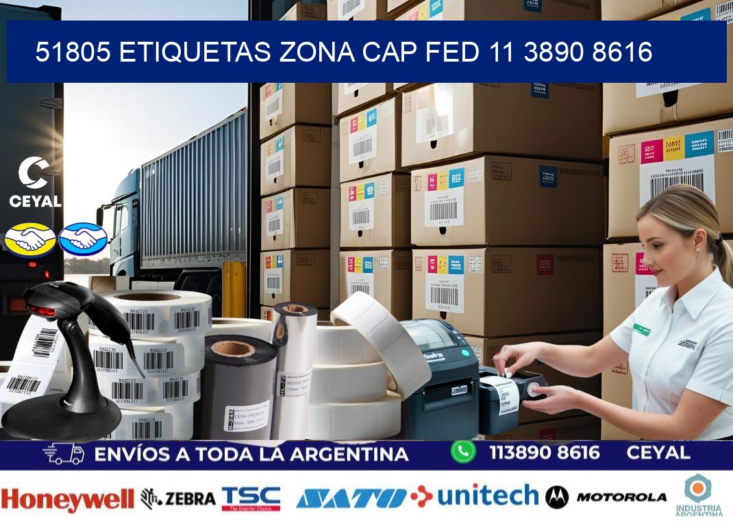 51805 ETIQUETAS ZONA CAP FED 11 3890 8616