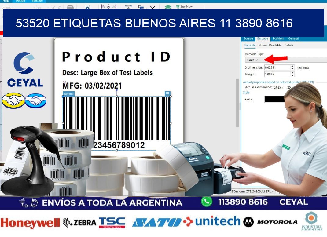 53520 ETIQUETAS BUENOS AIRES 11 3890 8616