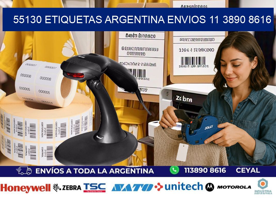 55130 ETIQUETAS ARGENTINA ENVIOS 11 3890 8616