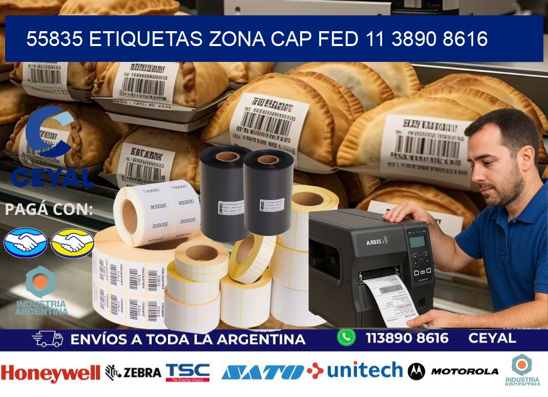 55835 ETIQUETAS ZONA CAP FED 11 3890 8616