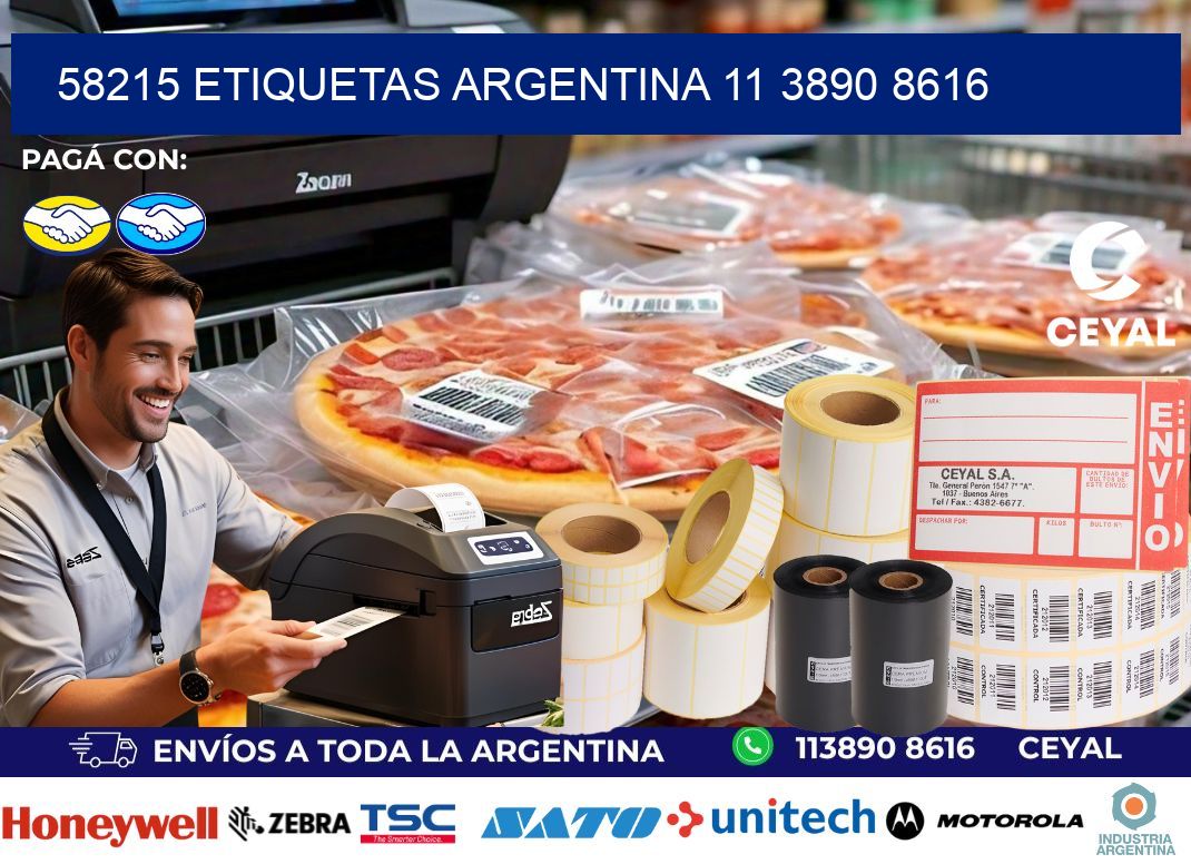 58215 ETIQUETAS ARGENTINA 11 3890 8616