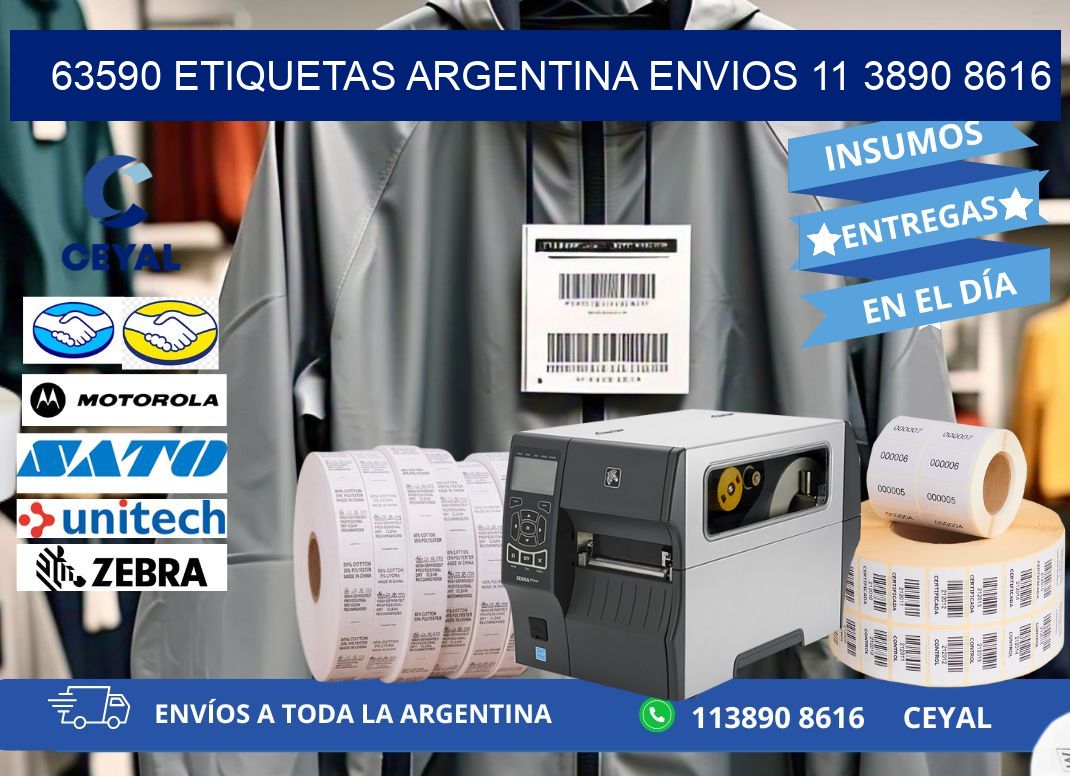 63590 ETIQUETAS ARGENTINA ENVIOS 11 3890 8616