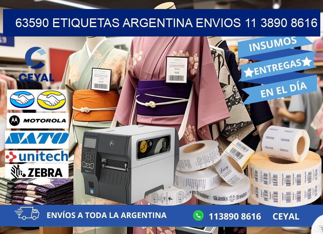 63590 ETIQUETAS ARGENTINA ENVIOS 11 3890 8616