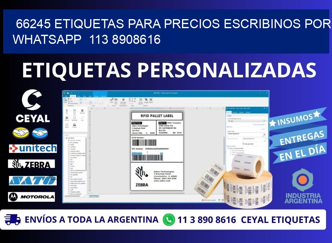 66245 ETIQUETAS PARA PRECIOS ESCRIBINOS POR WHATSAPP  113 8908616