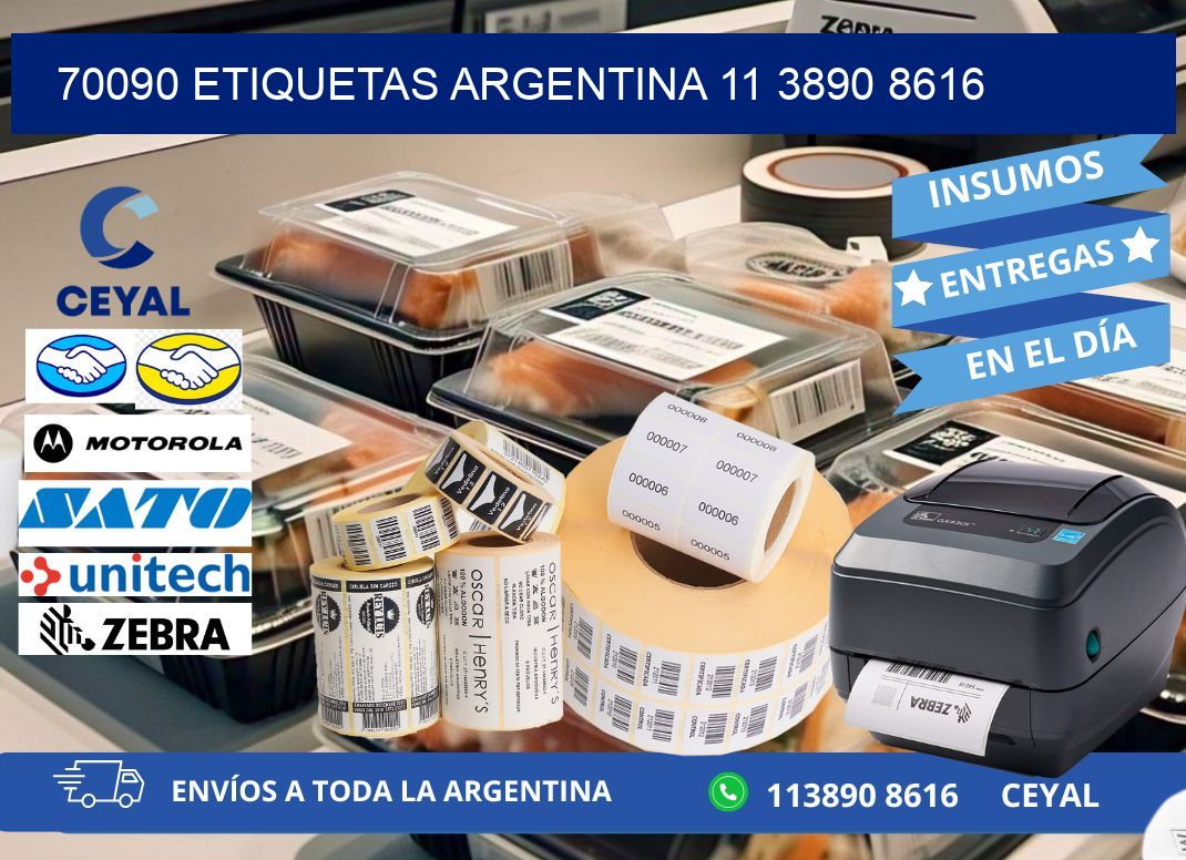 70090 ETIQUETAS ARGENTINA 11 3890 8616