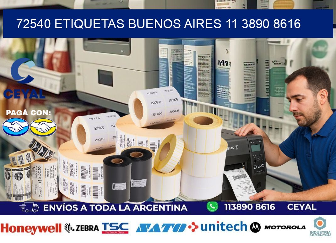 72540 ETIQUETAS BUENOS AIRES 11 3890 8616