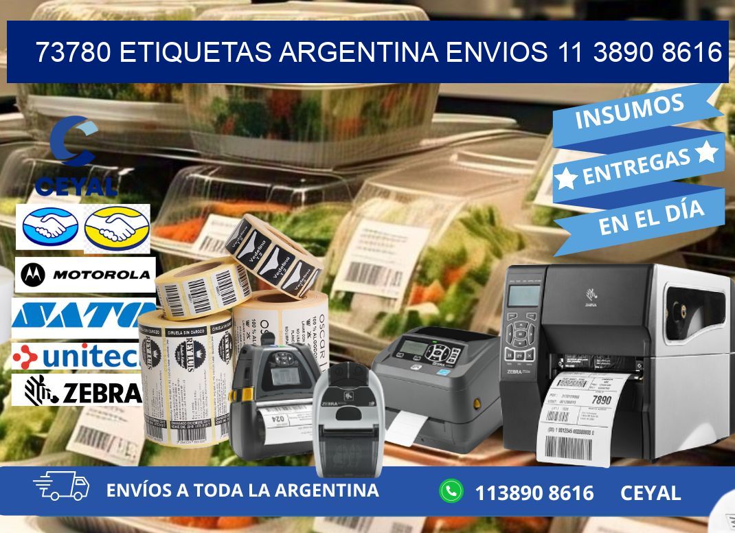 73780 ETIQUETAS ARGENTINA ENVIOS 11 3890 8616