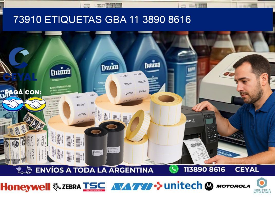 73910 ETIQUETAS GBA 11 3890 8616