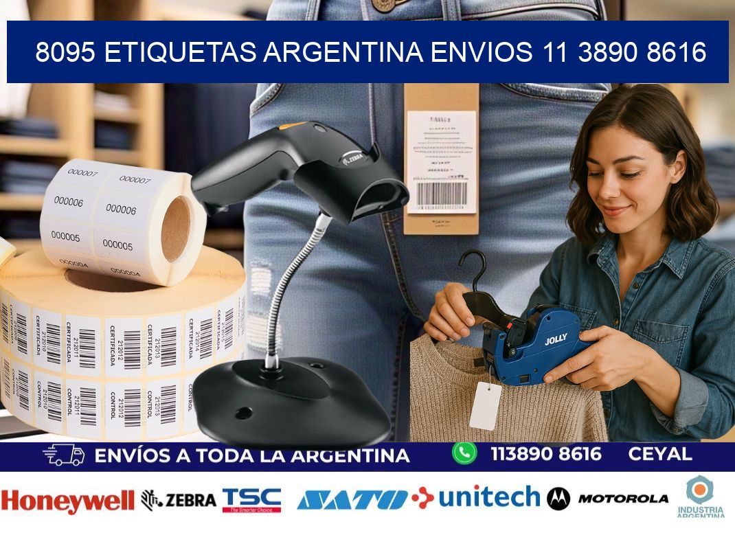 8095 ETIQUETAS ARGENTINA ENVIOS 11 3890 8616