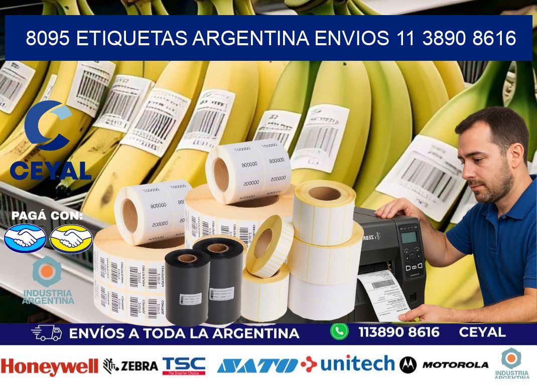 8095 ETIQUETAS ARGENTINA ENVIOS 11 3890 8616
