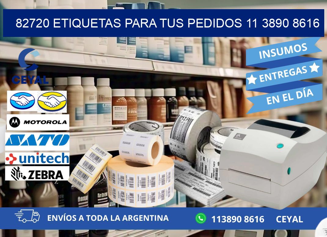82720 ETIQUETAS PARA TUS PEDIDOS 11 3890 8616
