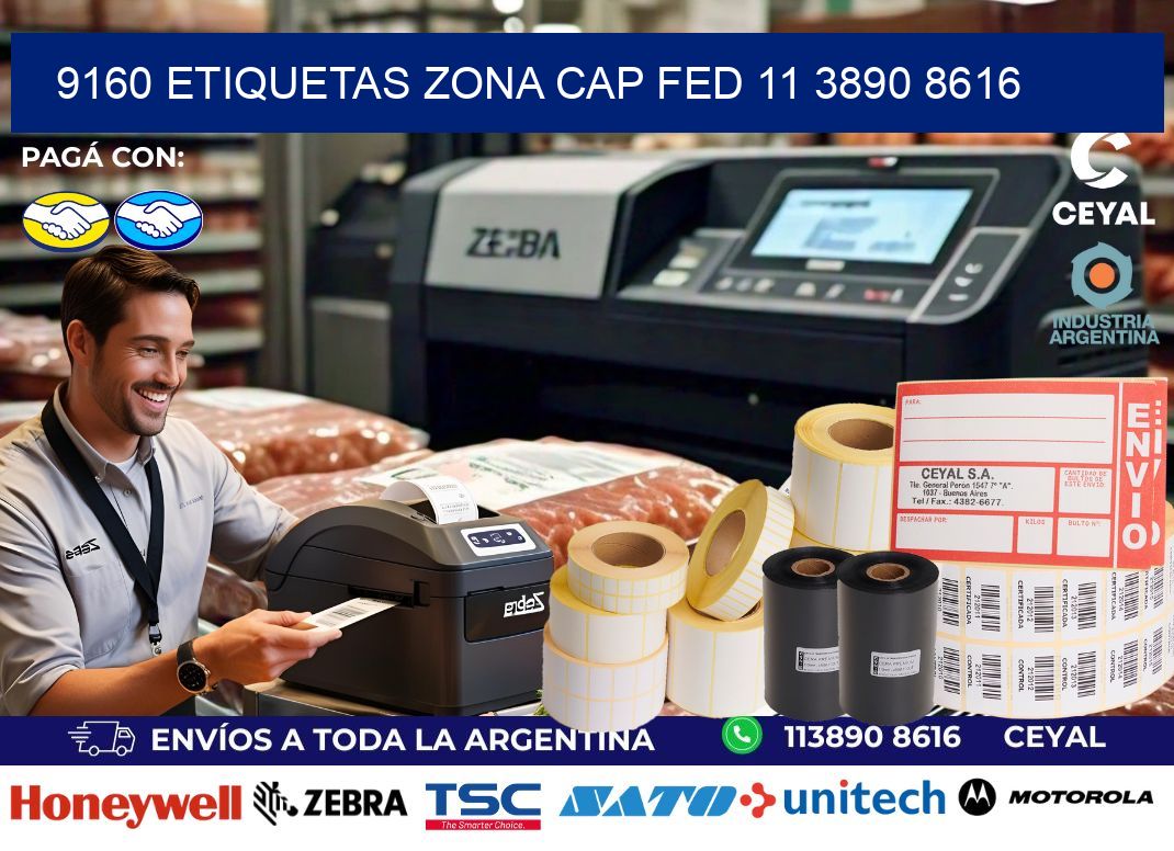 9160 ETIQUETAS ZONA CAP FED 11 3890 8616