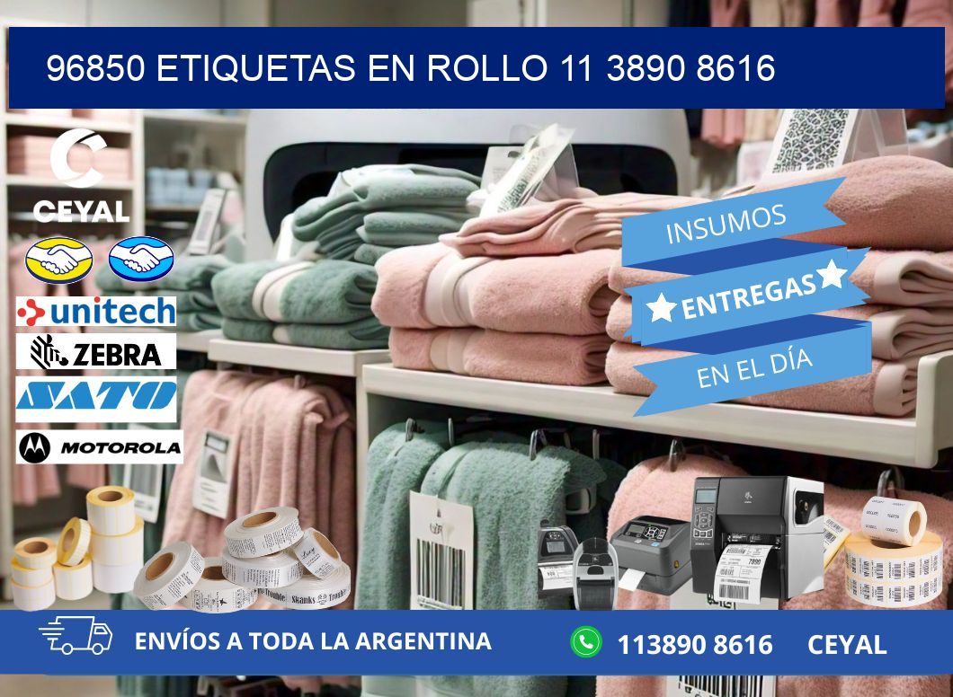 96850 ETIQUETAS EN ROLLO 11 3890 8616