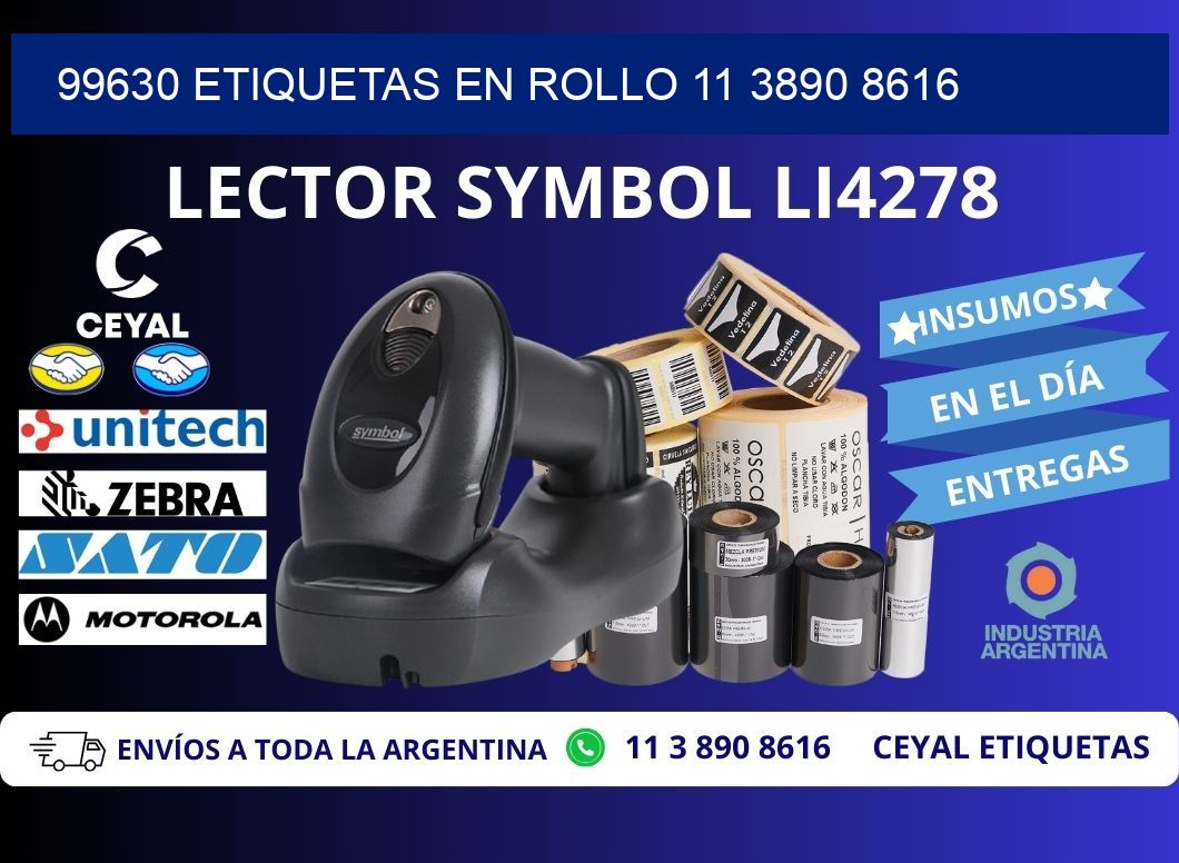 99630 ETIQUETAS EN ROLLO 11 3890 8616