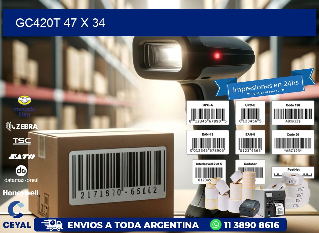 GC420T 47 x 34