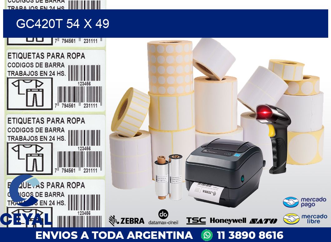 GC420T 54 x 49