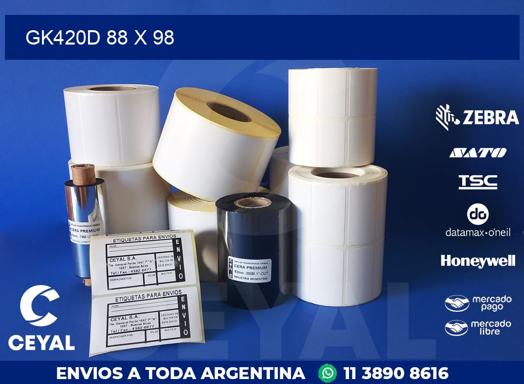 GK420D 88 x 98