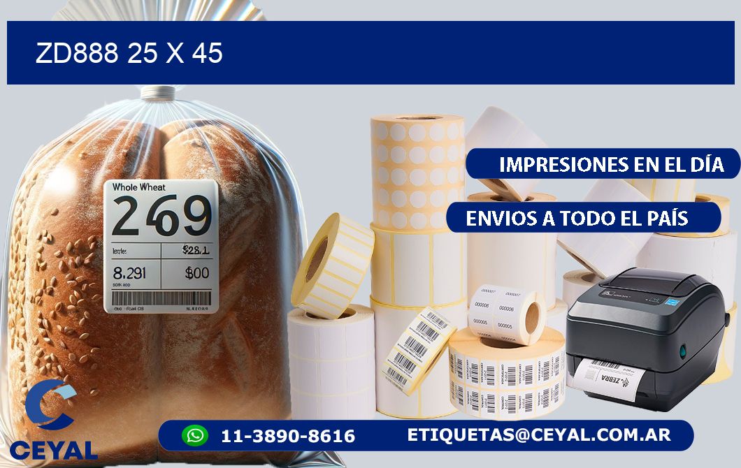 ZD888 25 x 45