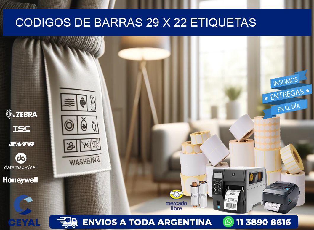 codigos de barras 29 x 22 etiquetas