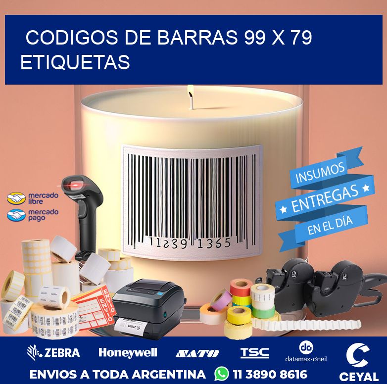 codigos de barras 99 x 79 etiquetas