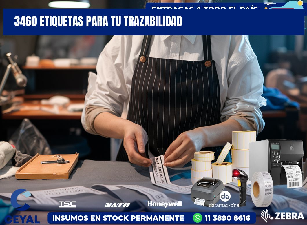 3460 etiquetas para tu trazabilidad