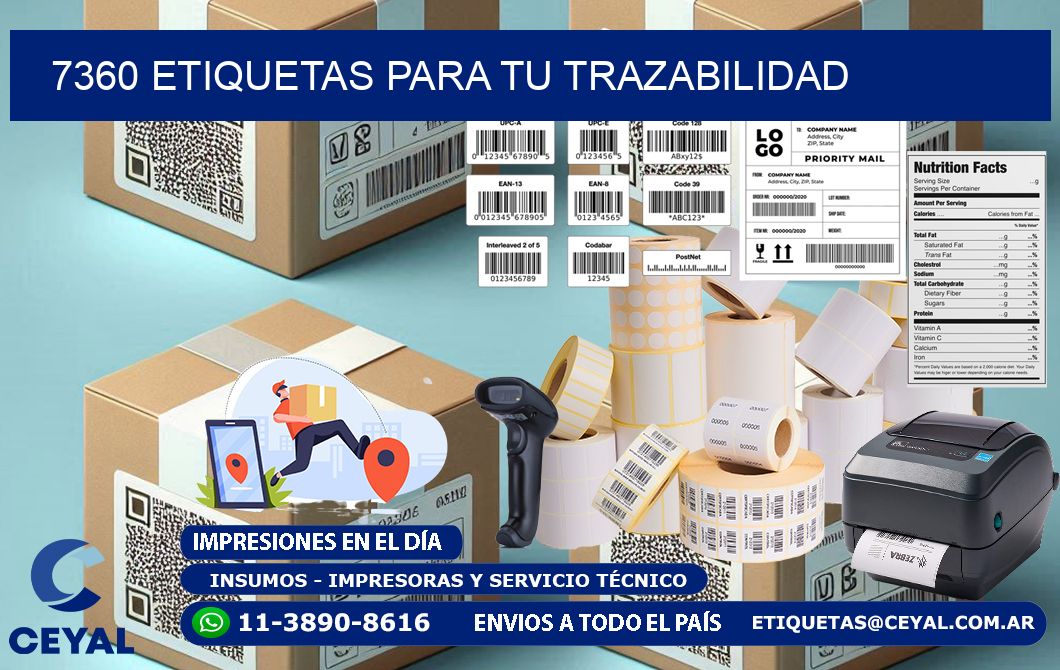 7360 etiquetas para tu trazabilidad