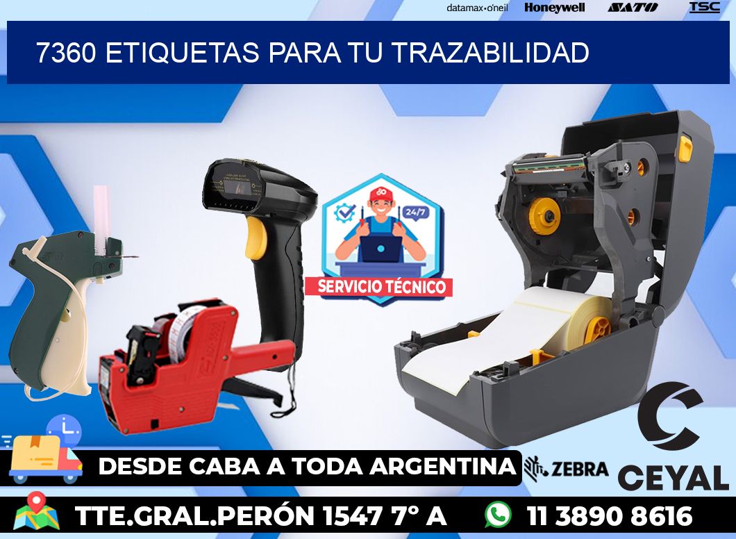 7360 etiquetas para tu trazabilidad