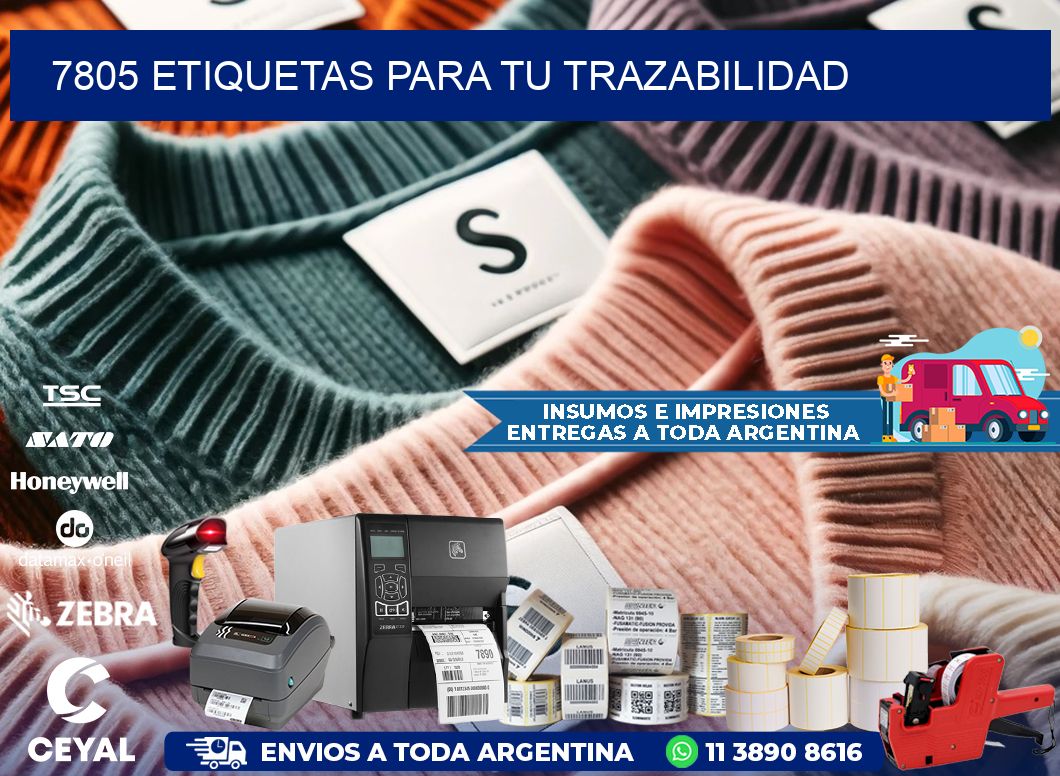 7805 etiquetas para tu trazabilidad