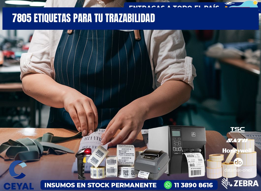 7805 etiquetas para tu trazabilidad