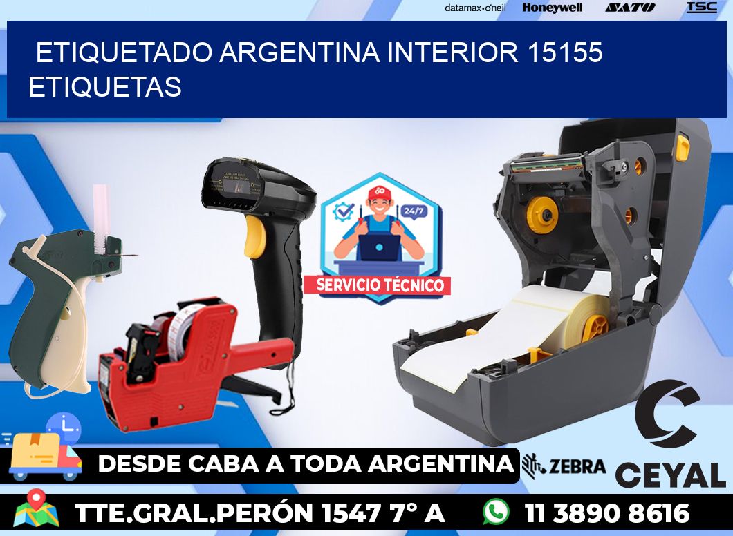 etiquetado argentina interior 15155 etiquetas
