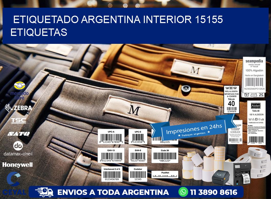 etiquetado argentina interior 15155 etiquetas