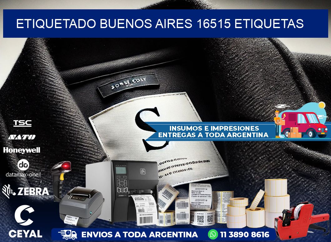 etiquetado buenos aires 16515 etiquetas