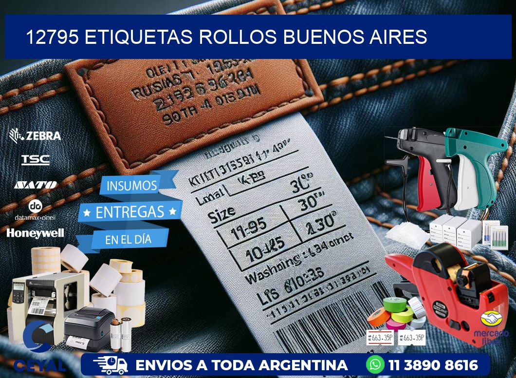 12795 etiquetas rollos buenos aires