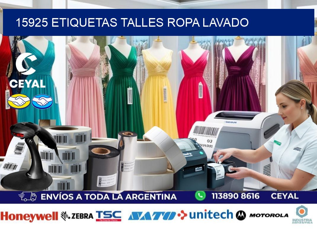 15925 ETIQUETAS TALLES ROPA LAVADO