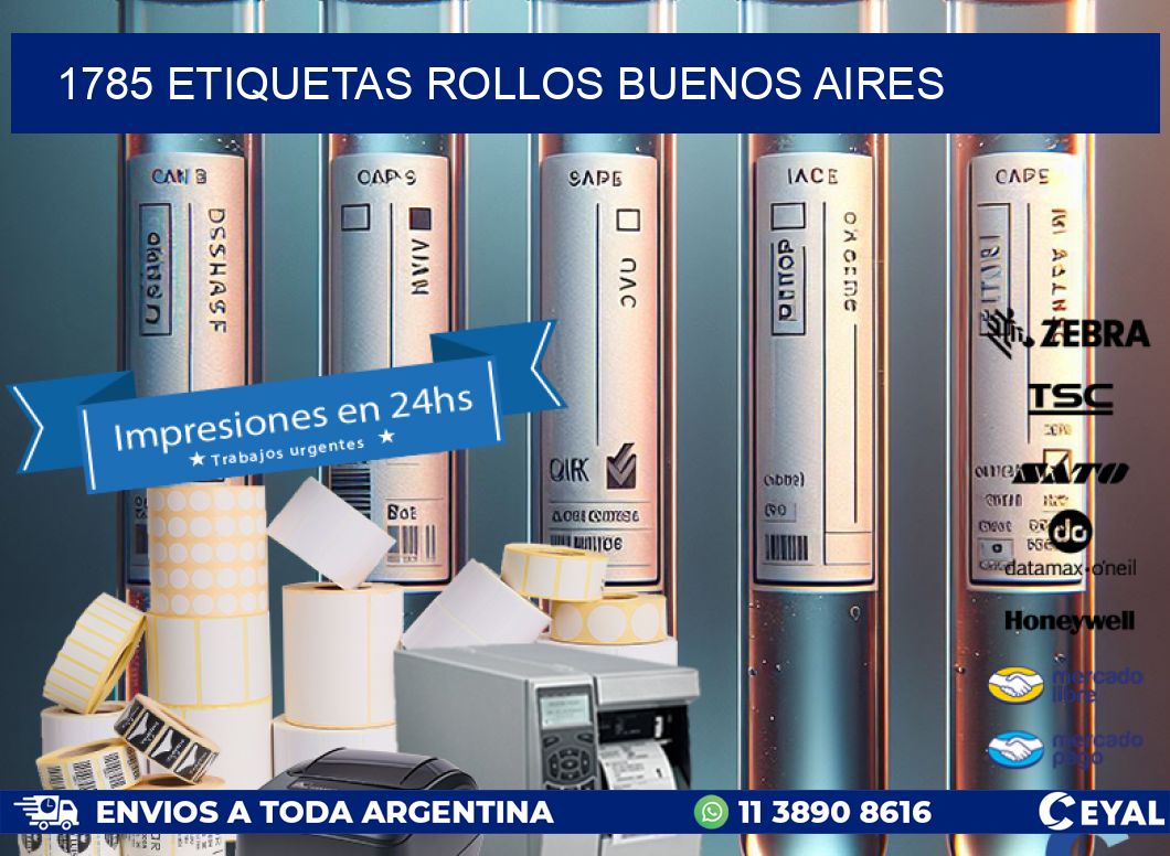 1785 etiquetas rollos buenos aires