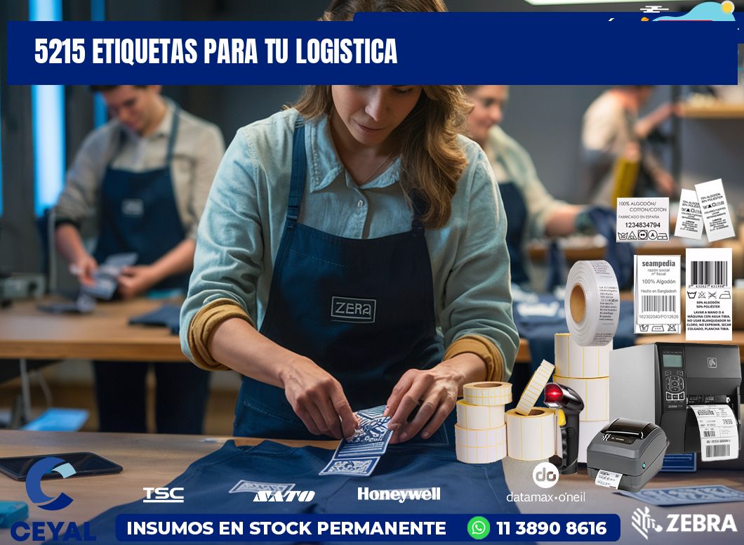 5215 etiquetas para tu logistica