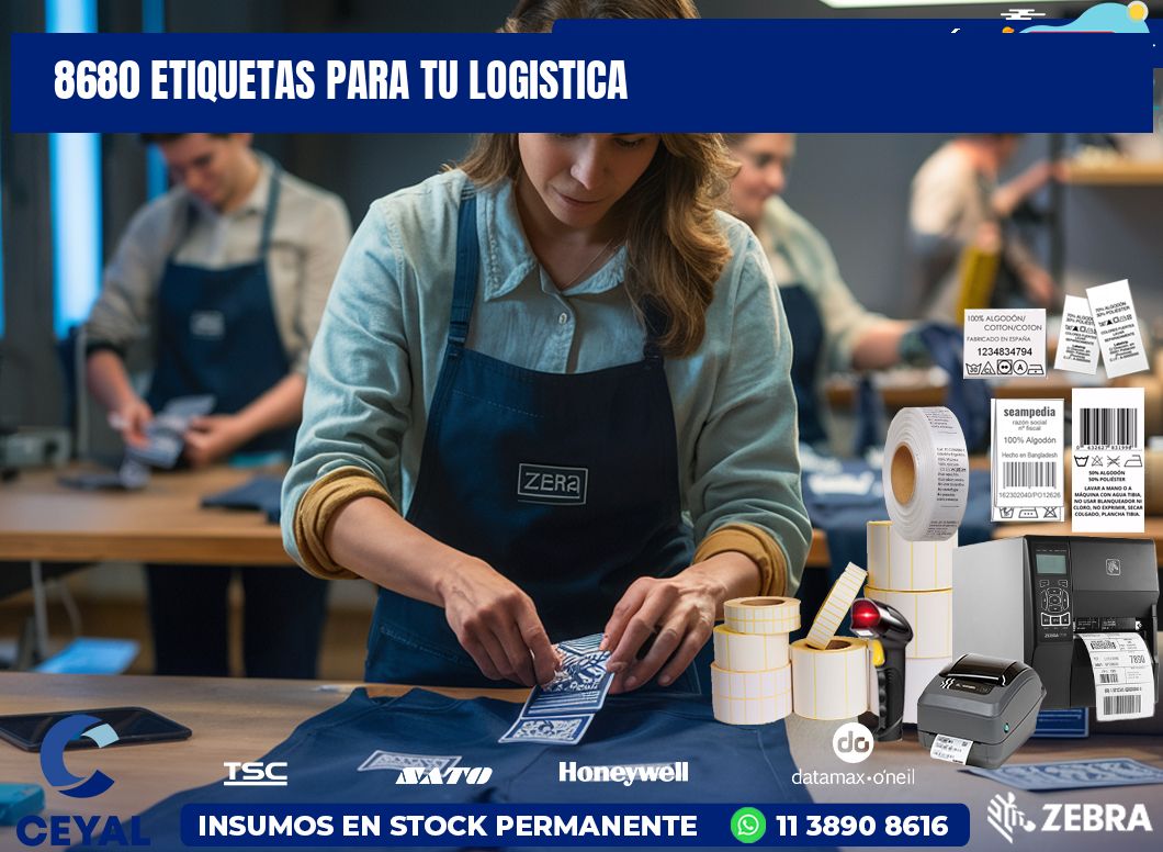 8680 etiquetas para tu logistica